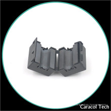 NiZn Soft Magnetic Cable Clamp Ferrite Core para filtro de ruído EMI